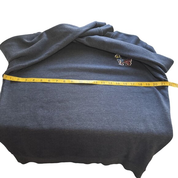 GOAT USA Navy Crewneck Sweatshirt Size Medium - Picture 9 of 9